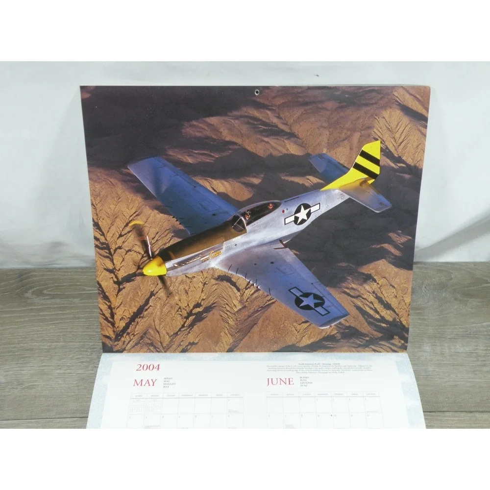 Prop Planes 2005 Wall Calendar Biplanes Warbirds Aviation Art Barnes & Noble